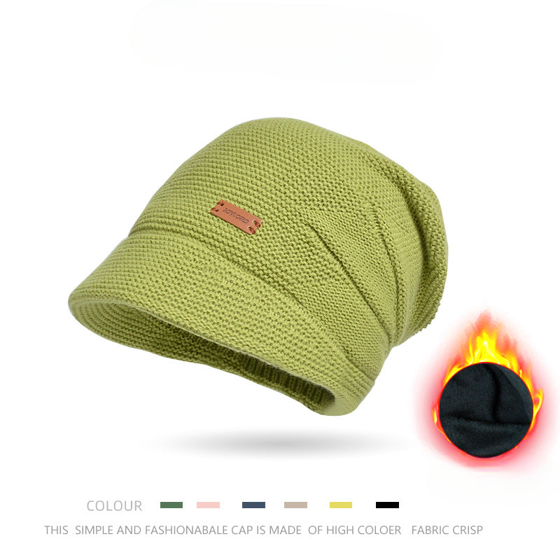 Wholesale Acrylic Thermal Covers, Wide Brimmed Winter Plush Woolen Hats